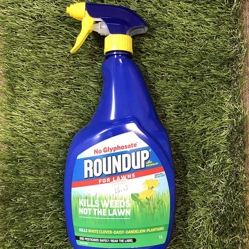 Roundup kills weeds not lawn 1ltr Eden Park Garden Centre