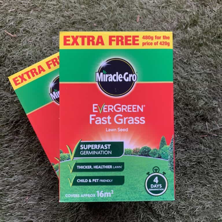 Miracle Gro Evergreen Fast Grass Lawn Seed 16m2 Eden Park Garden Centre