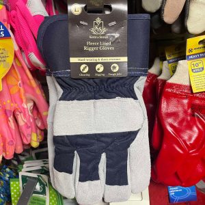 Kent & Stowe Fleece Lined Rigger Gloves Large