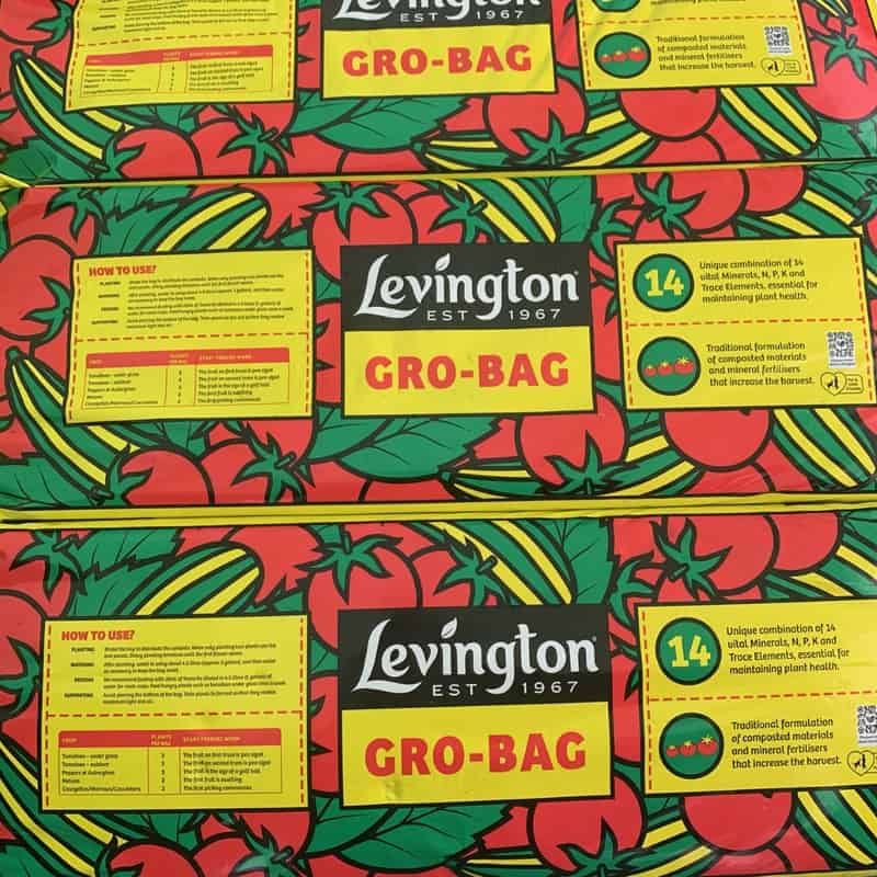 Levington Original GroBag. 3 Plants 27L Eden Park Garden Centre