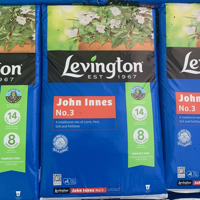Levington John Innes No3 Peat Free 25 litres Eden Park Garden Centre