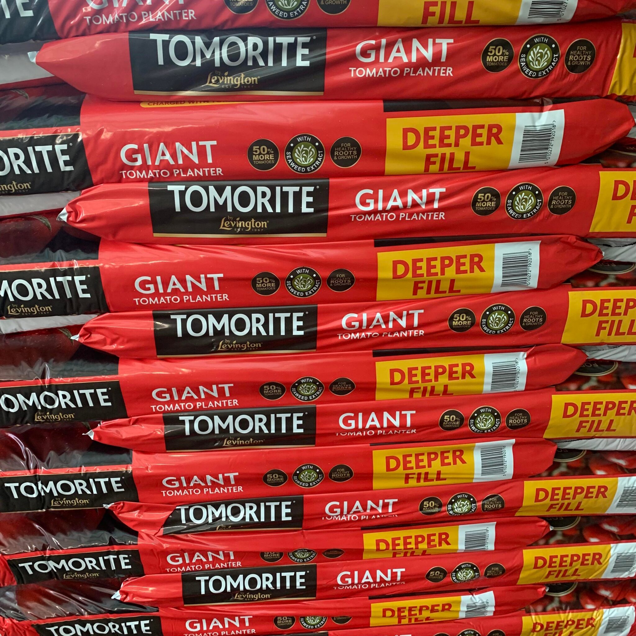 Levington Tomorite peat free 3 plant size 42L Eden Park Garden Centre