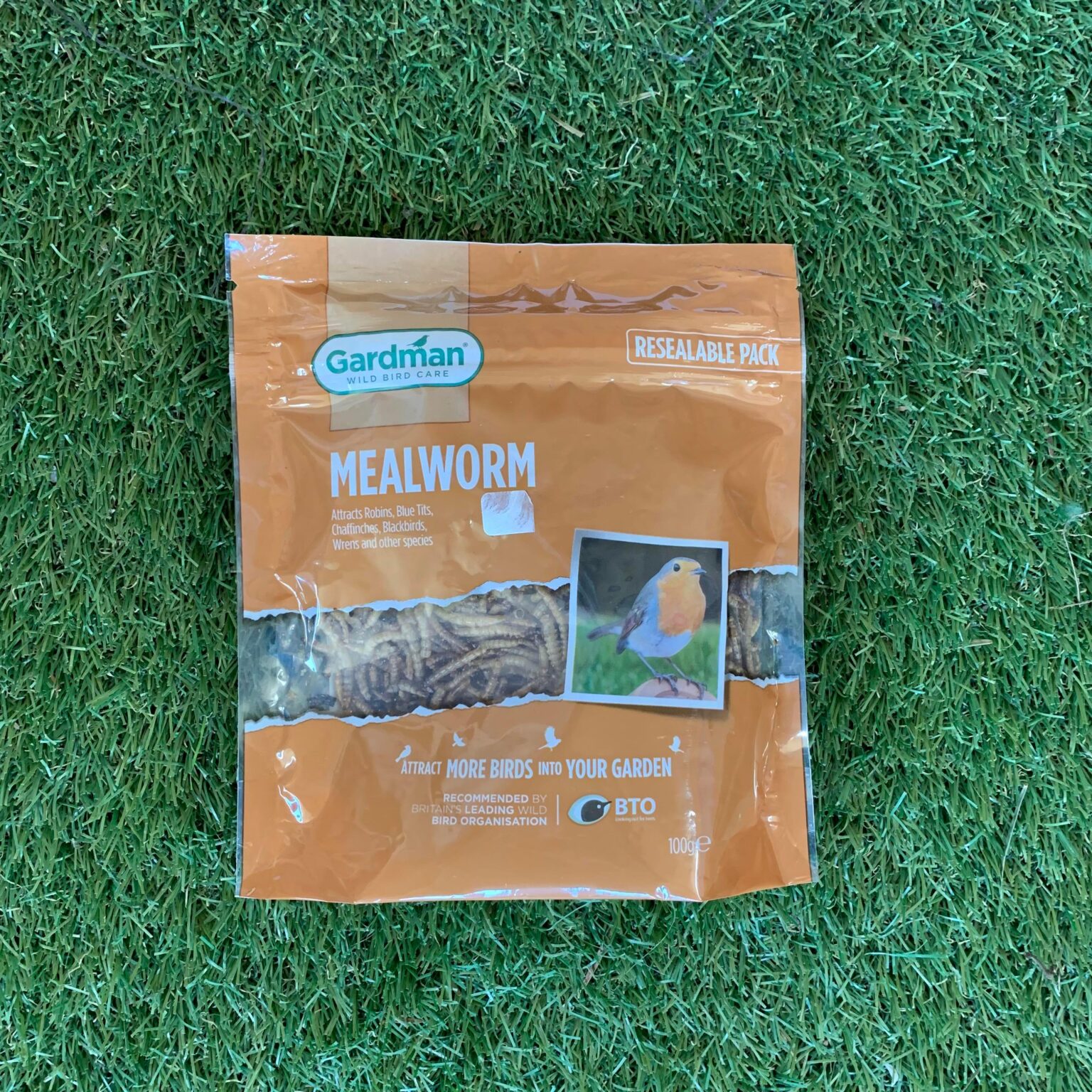 Gardman Mealworm 100g Eden Park Garden Centre